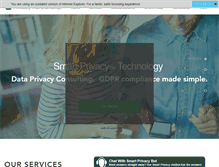 Tablet Screenshot of privacypartnership.com